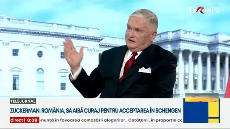 Adrian Zuckerman, fost ambasador al SUA: Romania trebuie sa intre cat mai repede in Visa Waiver