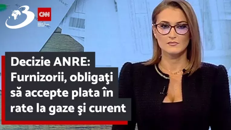 Decizie ANRE: Furnizorii, obligati sa accepte plata in rate la gaze si curent