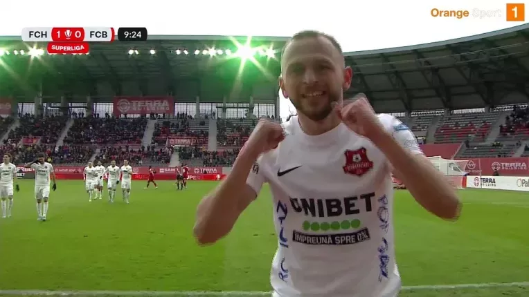 Hermannstadt - Botosani 2-0. Sibiul ataca play-off-ul, Botosaniul se scufunda