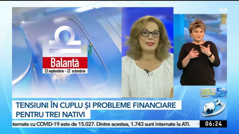 Horoscop 15 noiembrie 2021, cu Camelia Patrascanu