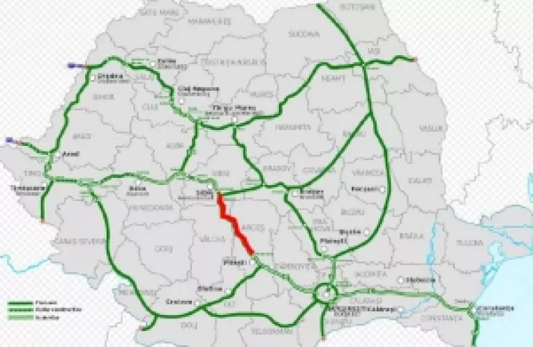 Incepe constructia autostrazii Sibiu - Pitesti totalizand 68 de kilometri