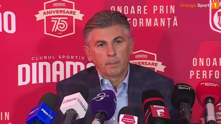 Lupescu, numit in conducerea lui CS Dinamo. "Echipa din liga a patra e o gluma proasta"