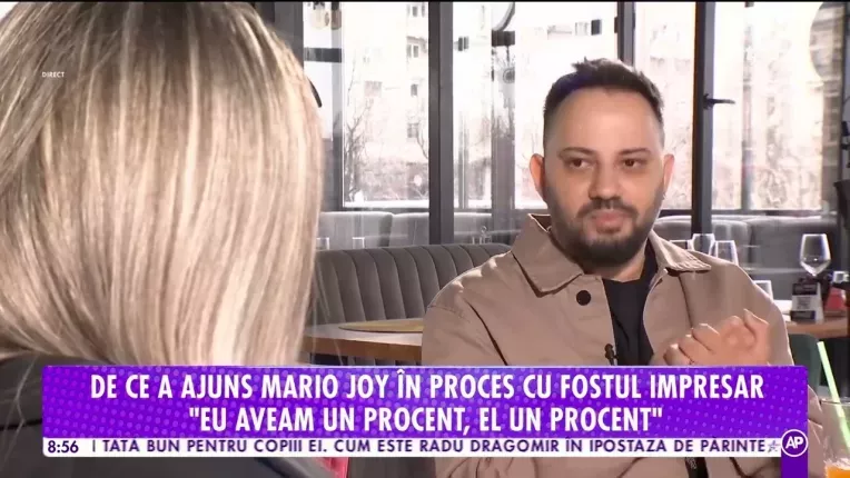 Mario Joy, detalii despre procesul cu fostul impresar