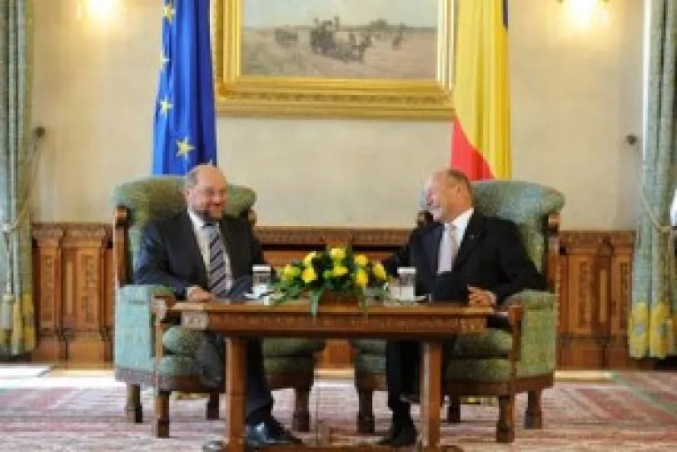 Martin Schulz s-a intalnit si cu Traian Basescu