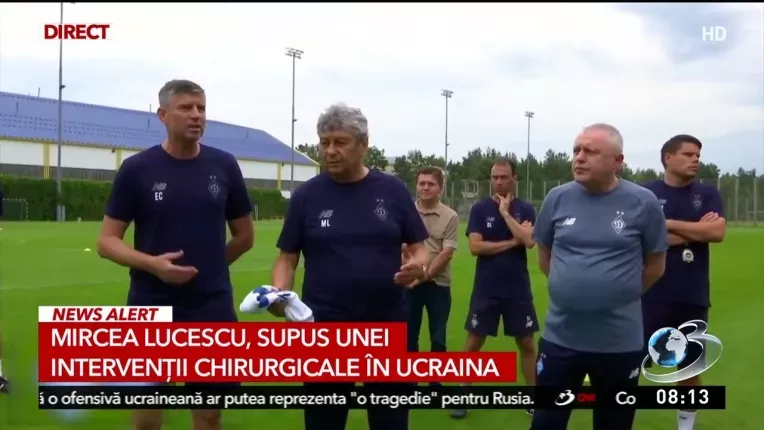 Mircea Lucescu, operat in Ucraina. Care este starea antrenorului roman