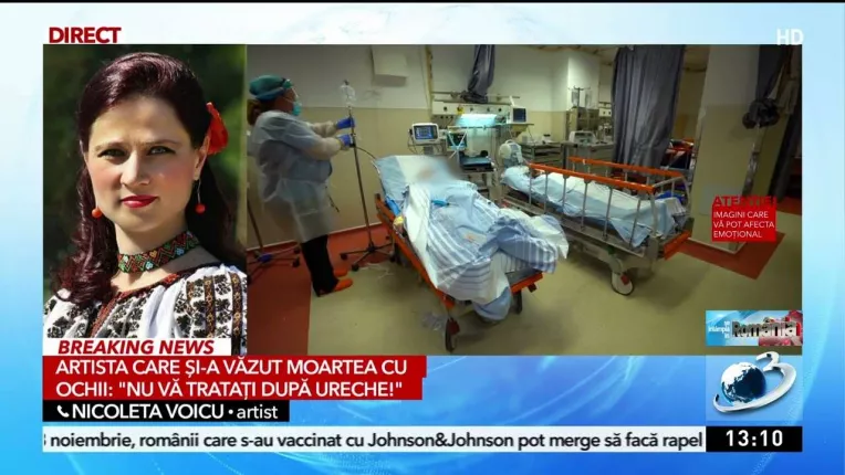 Nicoleta Voicu, dupa ce a trecut prin COVID-19: "Am primit recomandari catre domnul Becali"