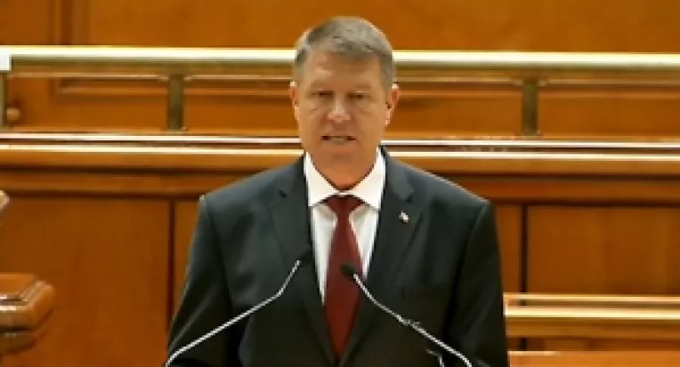 Presedintele Klaus Iohannis isi doreste un Parlament puternic, care sa se bucure de increderea cetatenilor