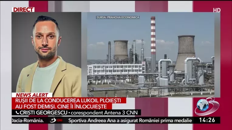 Schimbare radicala la Petrotel Lukoil Ploiesti: Toti rusii au fost demisi si a fost numit un director ucrainean