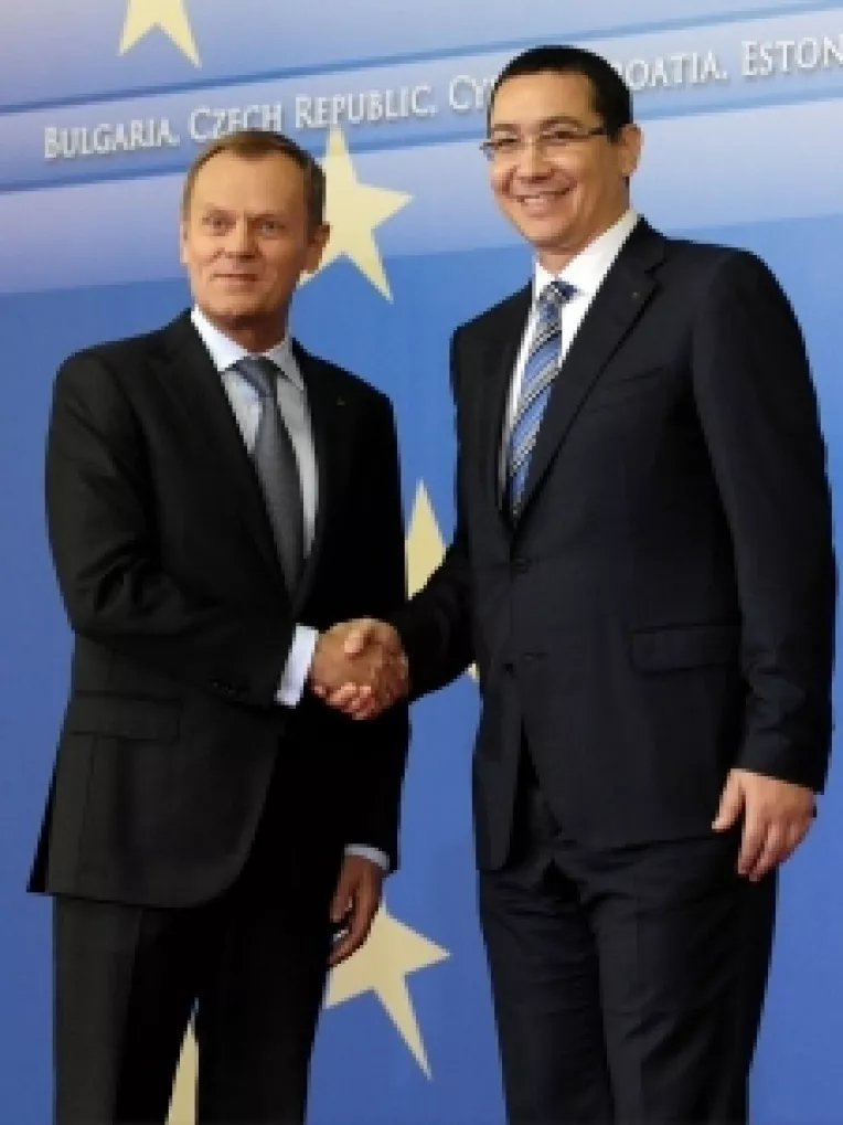 Victor Ponta in  vizita privata in Polonia, la invitatia premierului  polonez, Donald Tusk